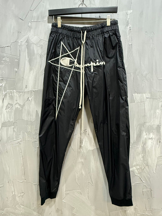 Rick Owens Track Pant Black