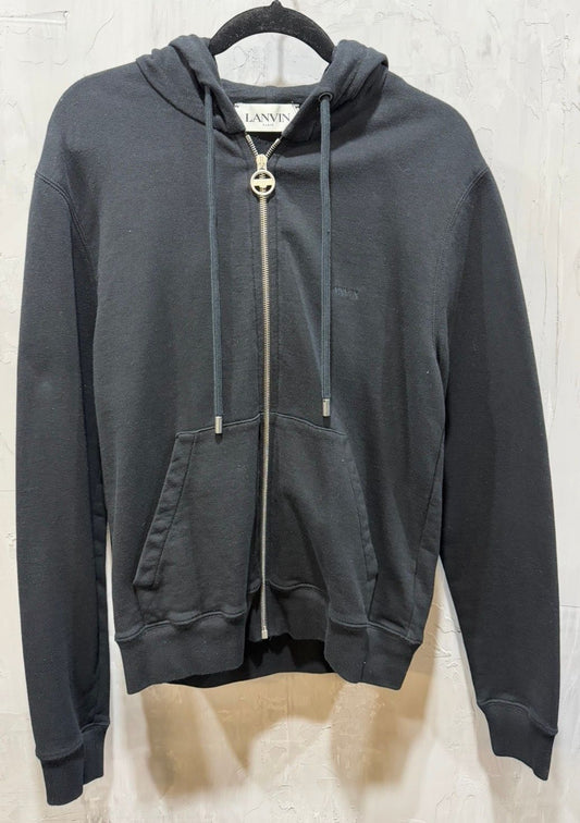 Lanvin Paris Black Zip Up