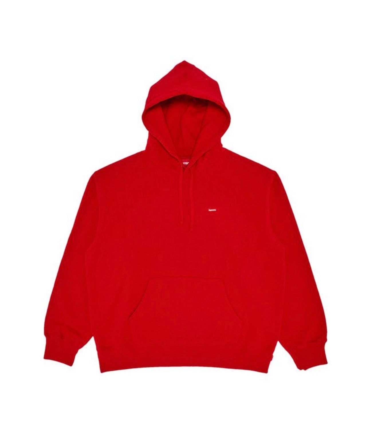 Supreme Small Box Hooded Sweatshirt 'Red'