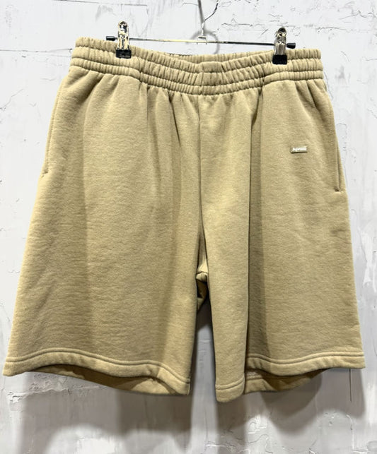 Supreme Small Box Sweatshort Dark Sand