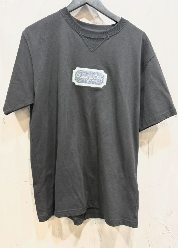 Dior Christian Dior Couture Relaxed Fit T-Shirt (Black Cotton Jersey) - Used/Worn