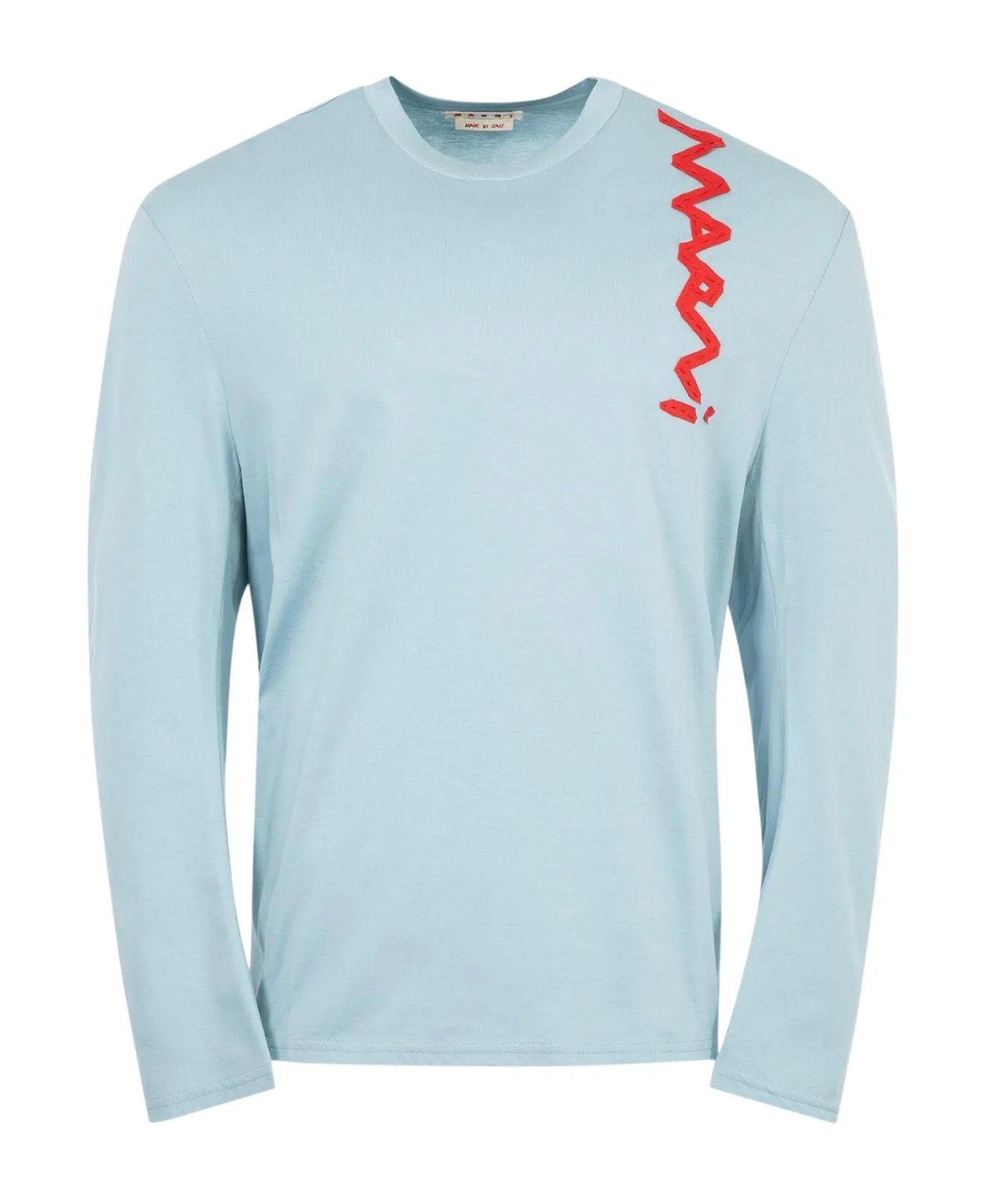 ORGANIC COTTON JERSEY LS LEADEN BLUE