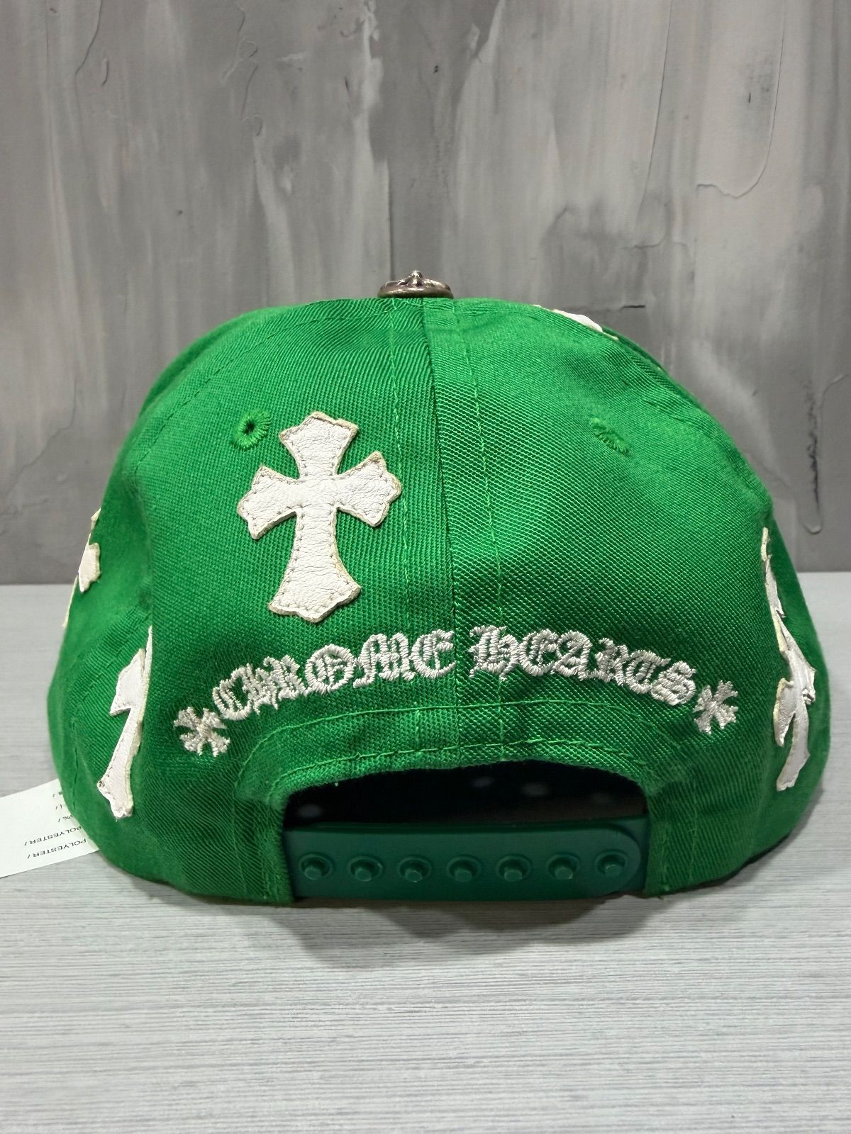 Chrome Hearts Green Cap White Cross Patch - Used/Worn