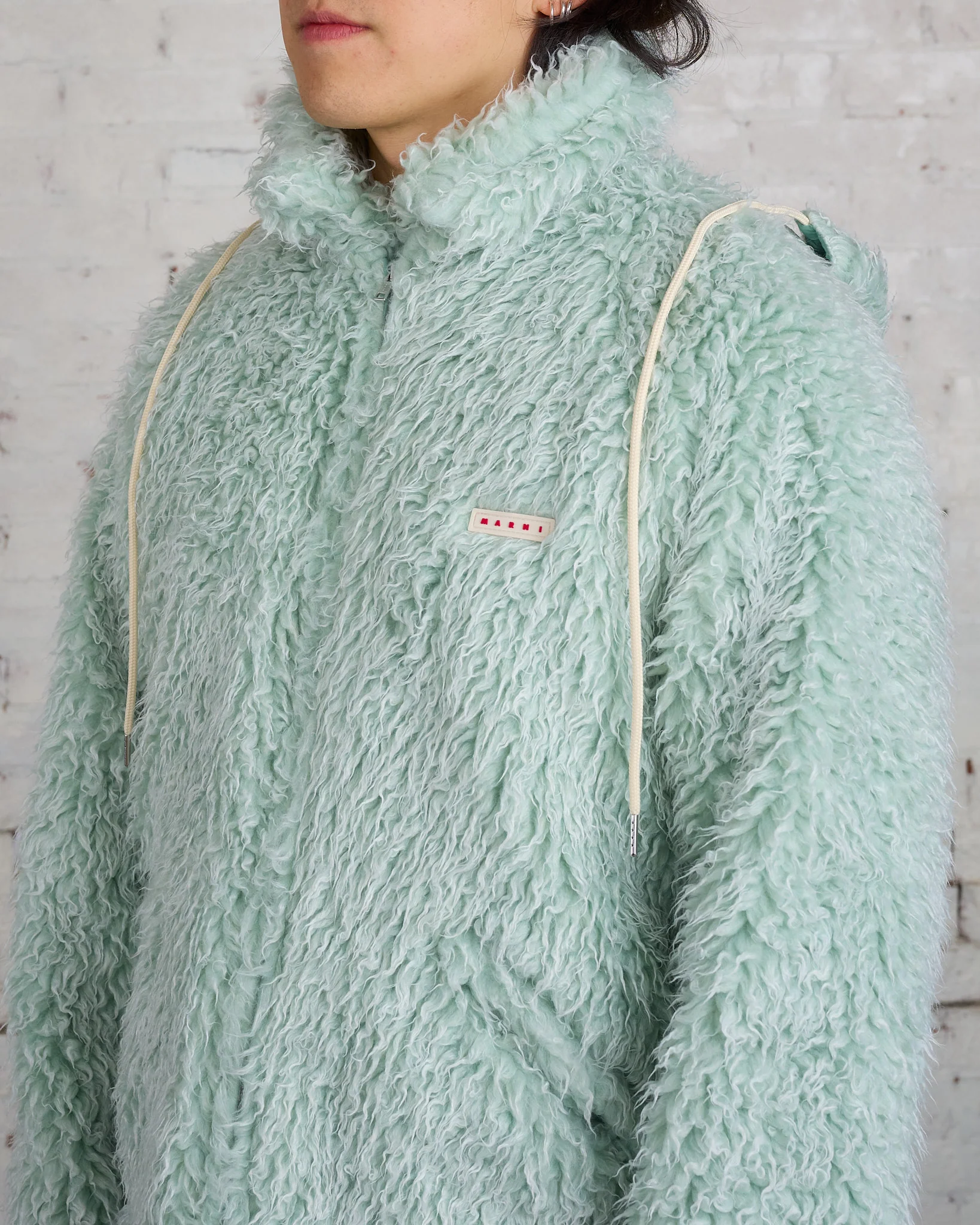 MARNI PILE SHAGGY FAUX FUR LINDEN