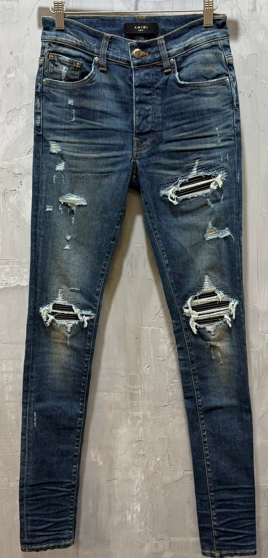 MX1 Dark indigo black patch