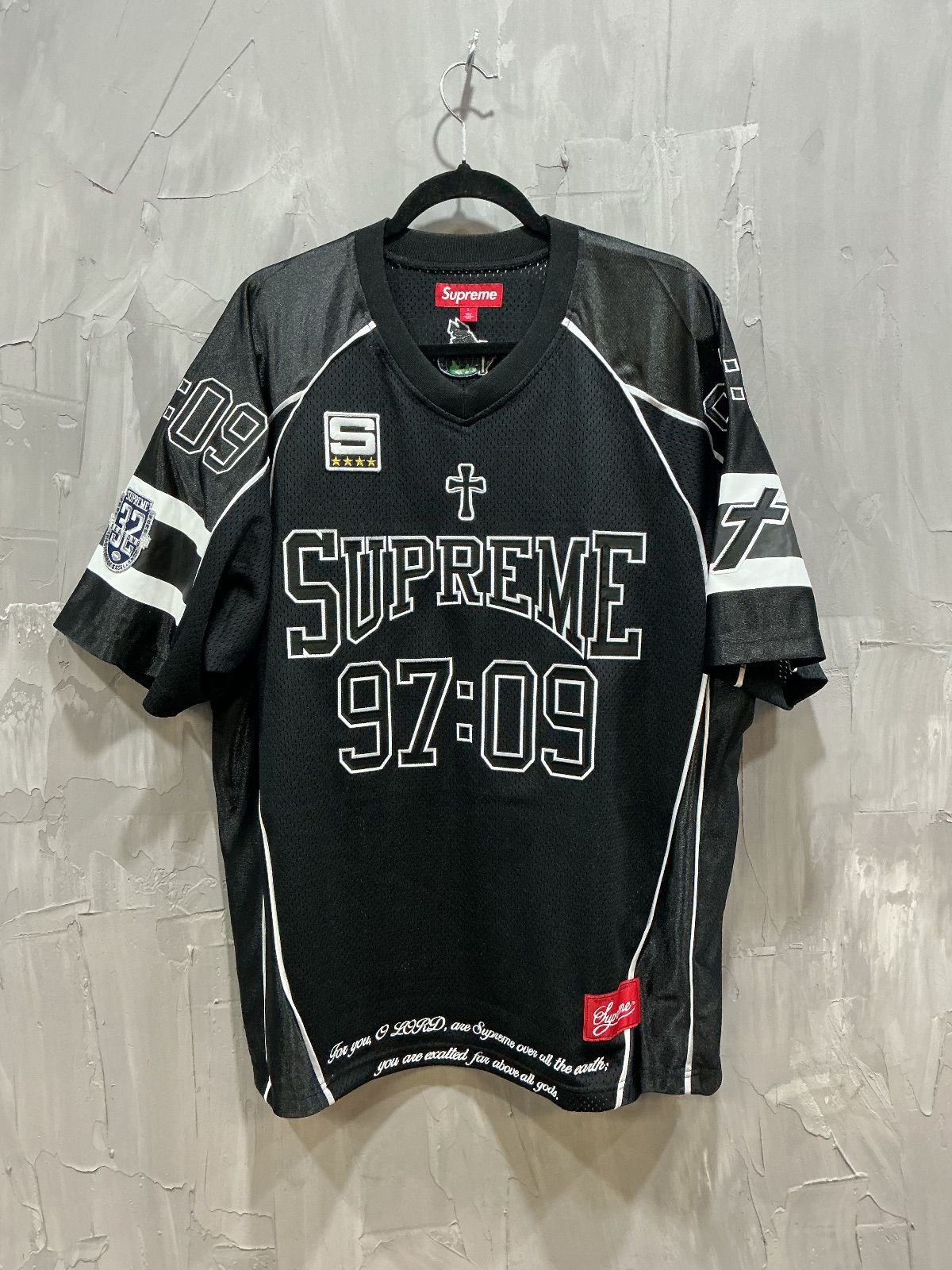 Supreme Disciples Football Jersey Black