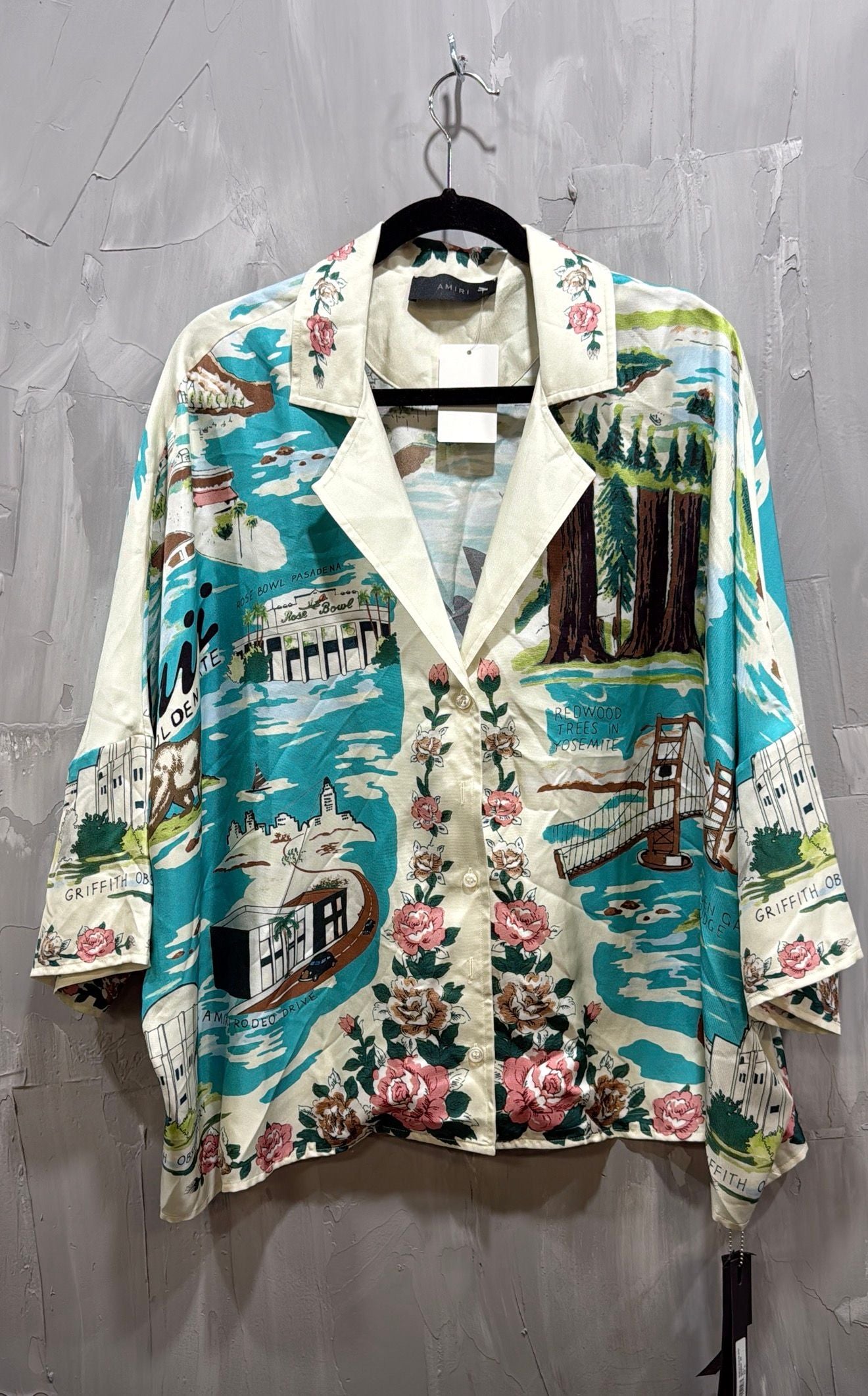 AMIRI HAWAIIAN BOWLING SHIRTS