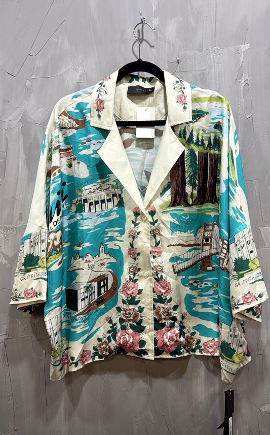 AMIRI HAWAIIAN BOWLING SHIRTS