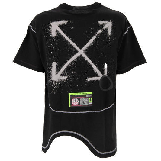 OFF-WHITE Virgil Abloh × NIKE Oversize Cotton Logo Mesh T-Shirt