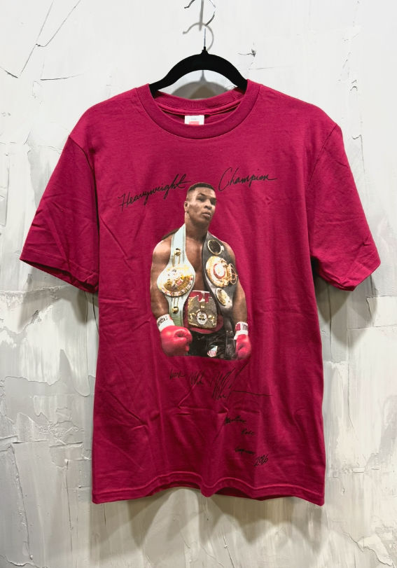 Supreme martine rose Mike Tyson shirt burgundy