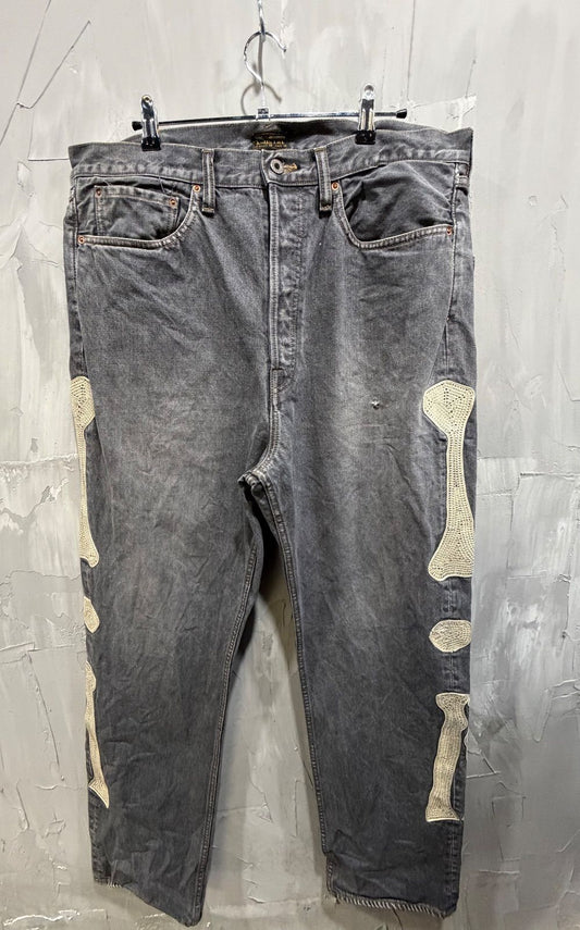 Kapital Bone Jeans Washed - Used/Worn