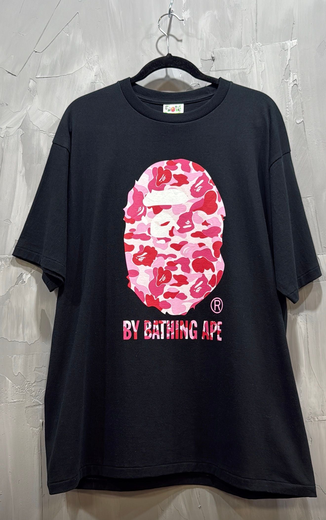 BAPE ABC By Bathing Tee PINK CAMO