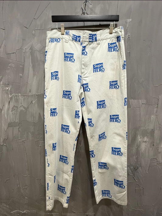 Supreme Anti Hero Pants White