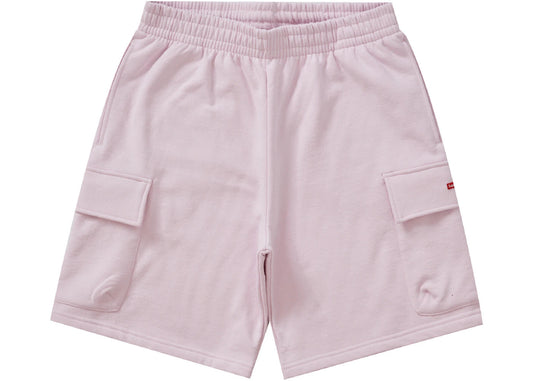 Supreme Small Box Baggy Cargo Sweatshort Light Pink