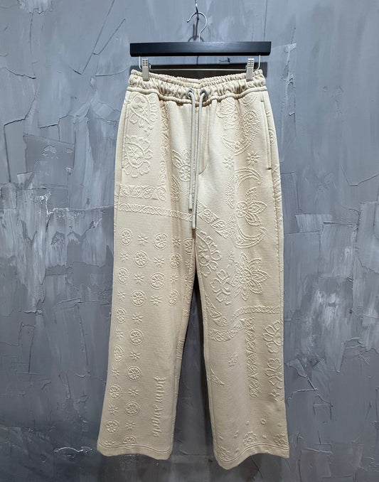 Palm Angels Embossed Bandana Pants