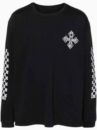 Rhude Cross LS T shirt