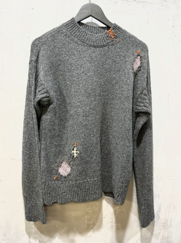 Marni Shetland grey sweater