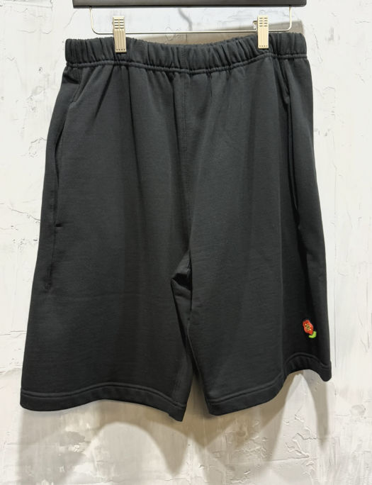 Kenzo pop embroidered flower shorts black