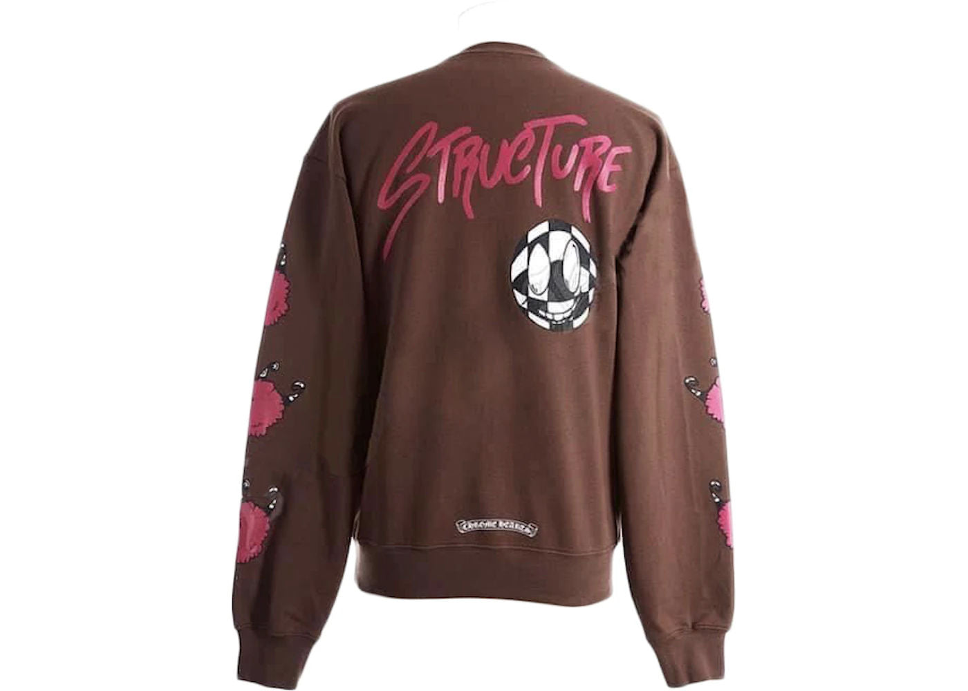Chrome Hearts Matty Boy Structure Crewneck Sweatshirt Brown - Used/Worn