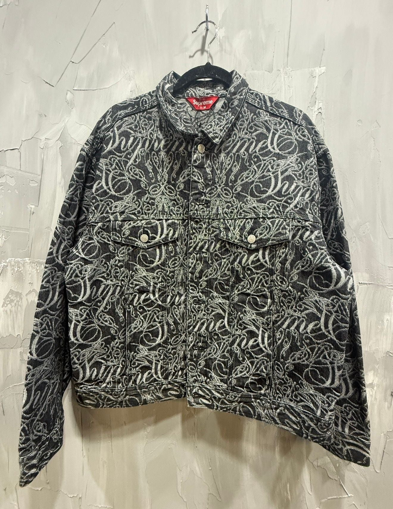 Supreme Handstyle Denim Trucker Jacket