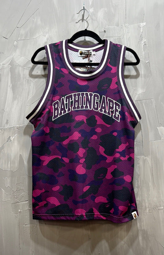 BAPE Color Camo Basketball Tank Top