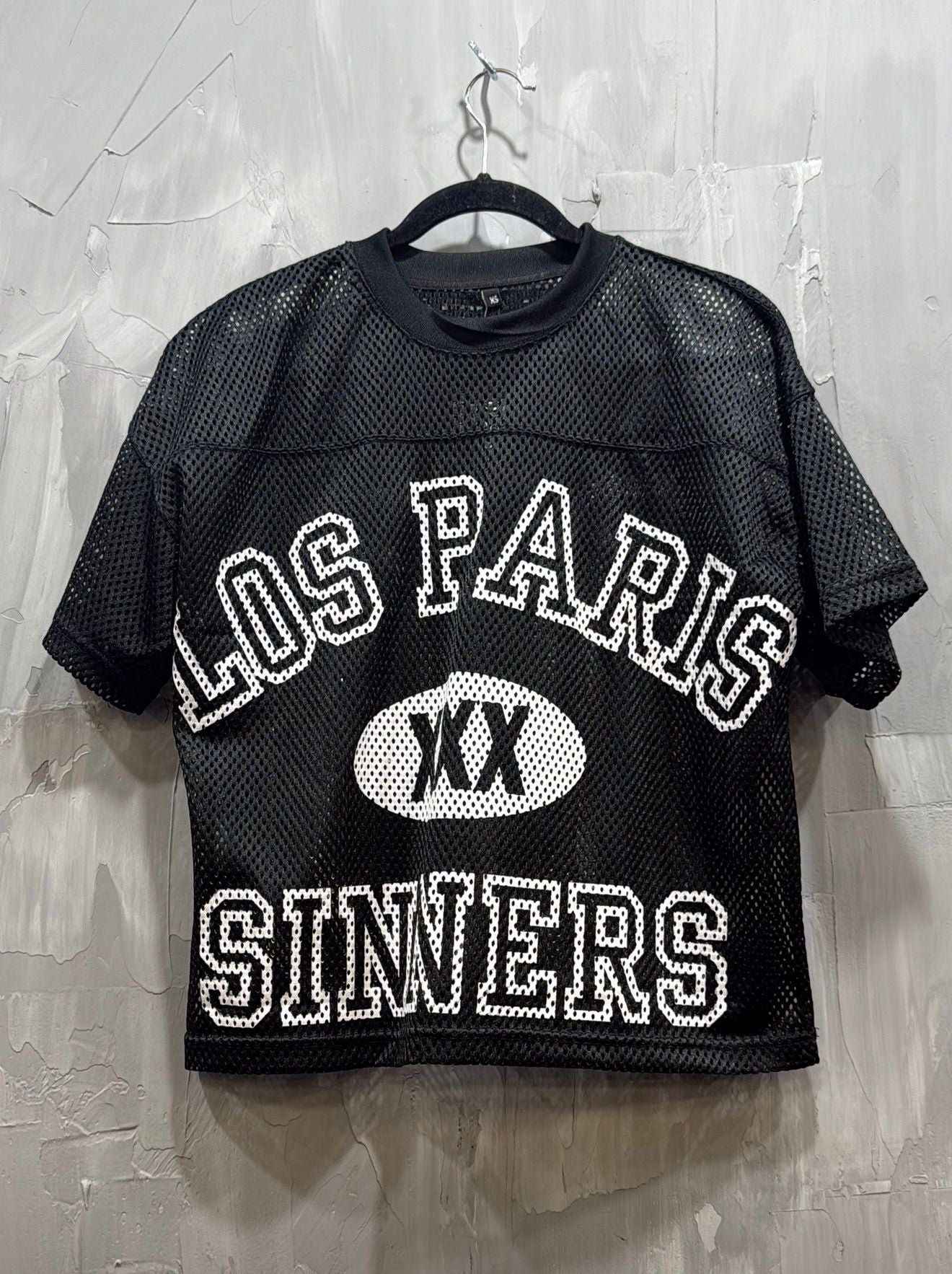 LIFE OF SIN FOOTBALL JERSEY BLACK