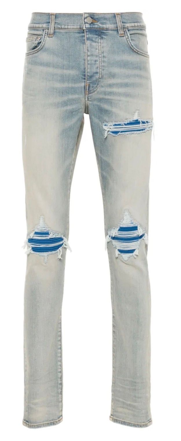 Amiri MX1 skinny jean blue patch - Like New