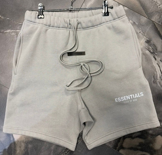 Fear of God Essentials Light Grey Shorts