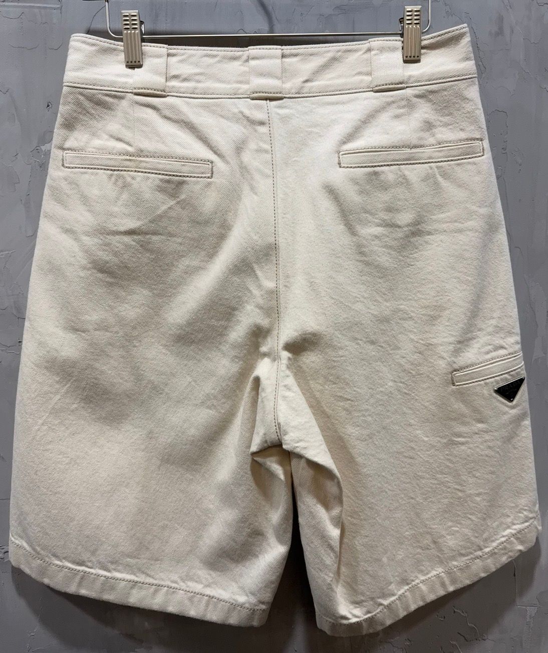 Prada Cream Shorts - Like New