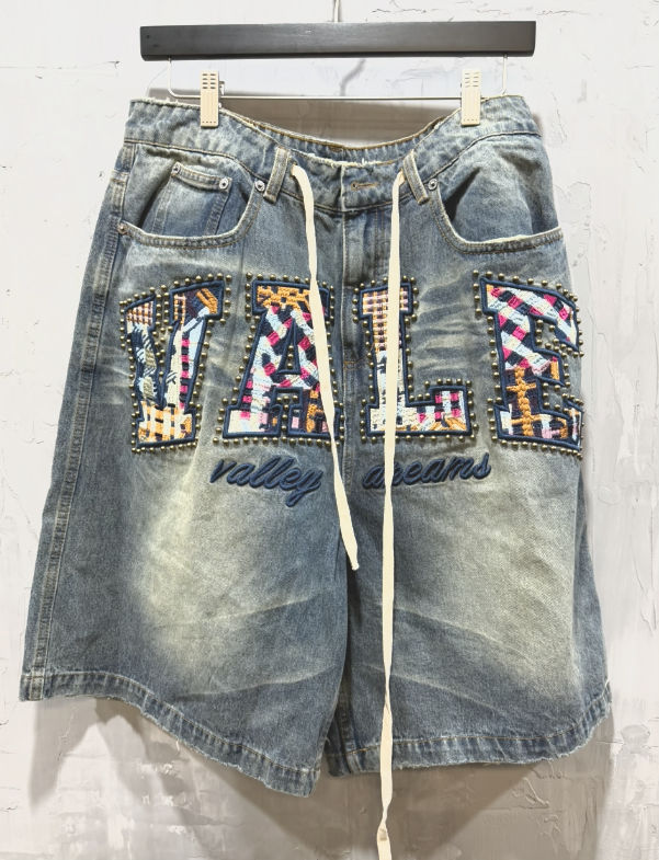 Vale Forever "Valley Dreams" Patchwork Jorts