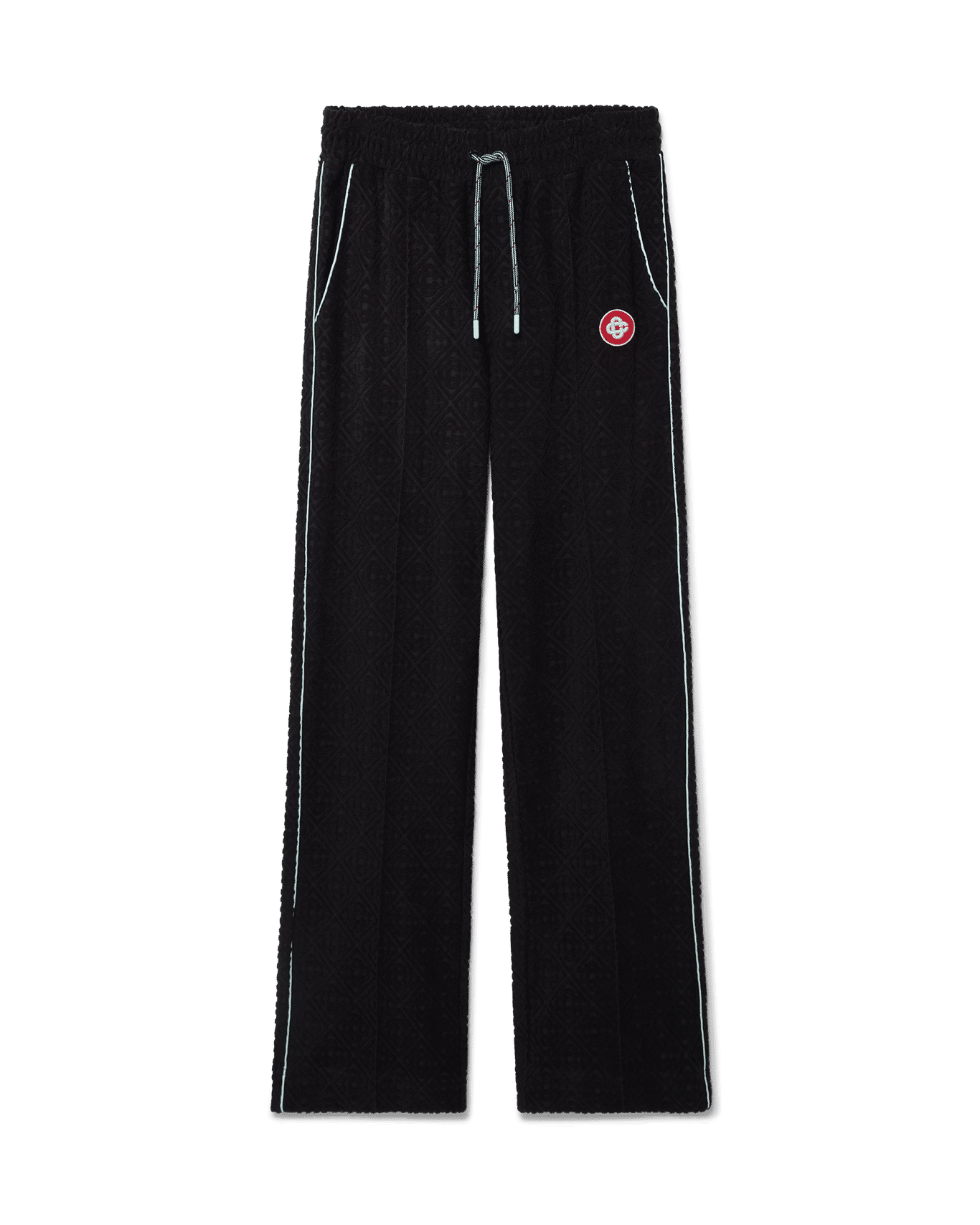 MONOGRAM JACQUARD TOWELLING TROUSERS