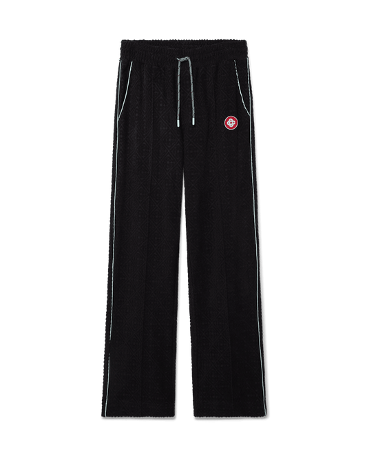 MONOGRAM JACQUARD TOWELLING TROUSERS