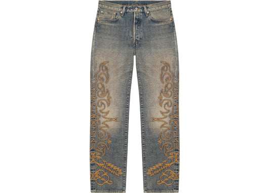 Denim Tears Western Cotton Stitch 501 Jeans Selvedge Denim