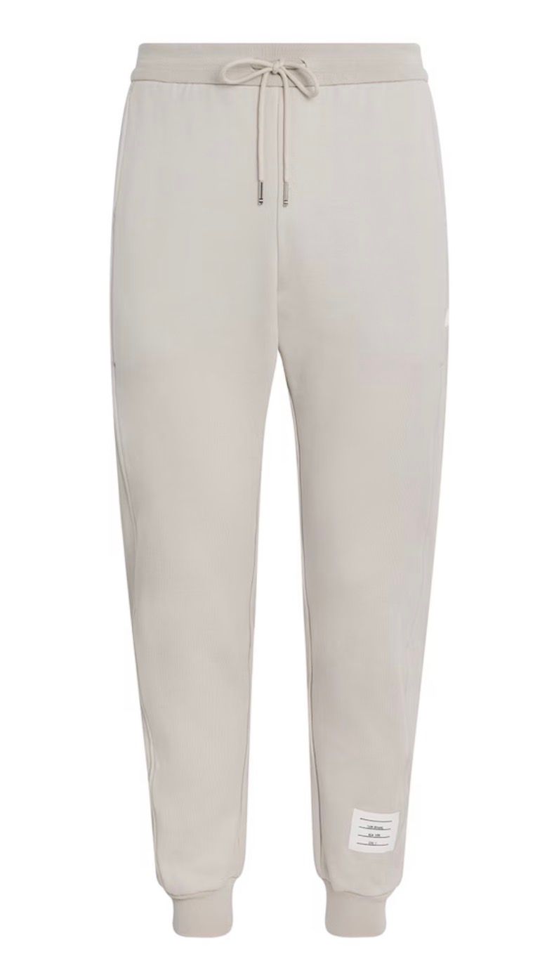 Thom Browne 4-Bar Beige Sweatpants