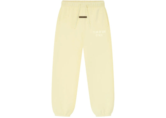Fear of God Essentials Kids Classic Fleece Sweatpant Garden Yellow