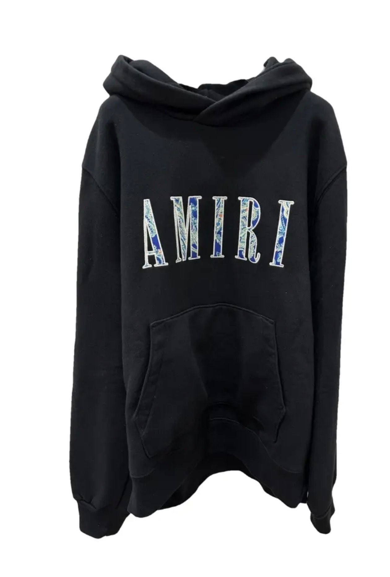 AMIRI CORE PAISLEY LOGO HOODIE - Used/Worn