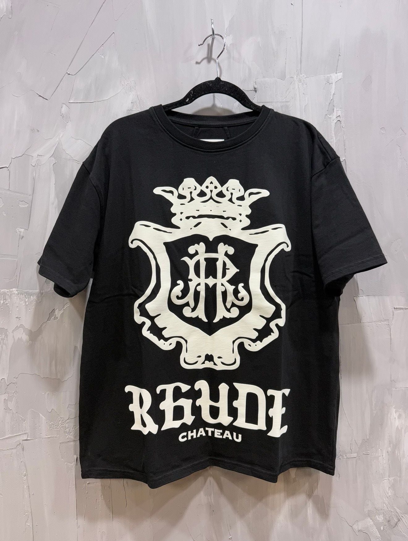 Rhude Oversized Chateau Crest Tee