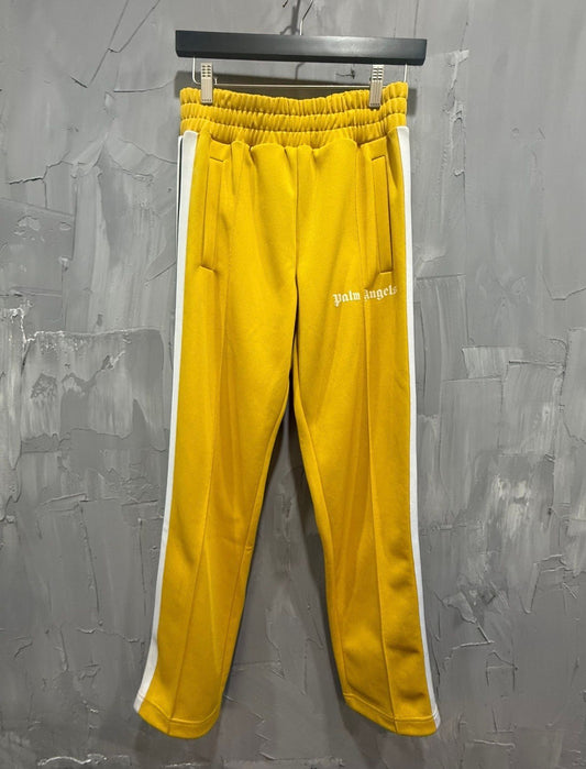 Palm Angels Classic Track Pants (Yellow/White)