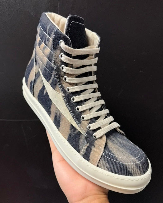 Rick Owens Vintage High Top Black/Terra/Milk