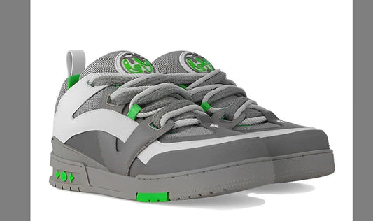 LOUIS VUITTON - LV Skate Sneakers 'Grey Green'
