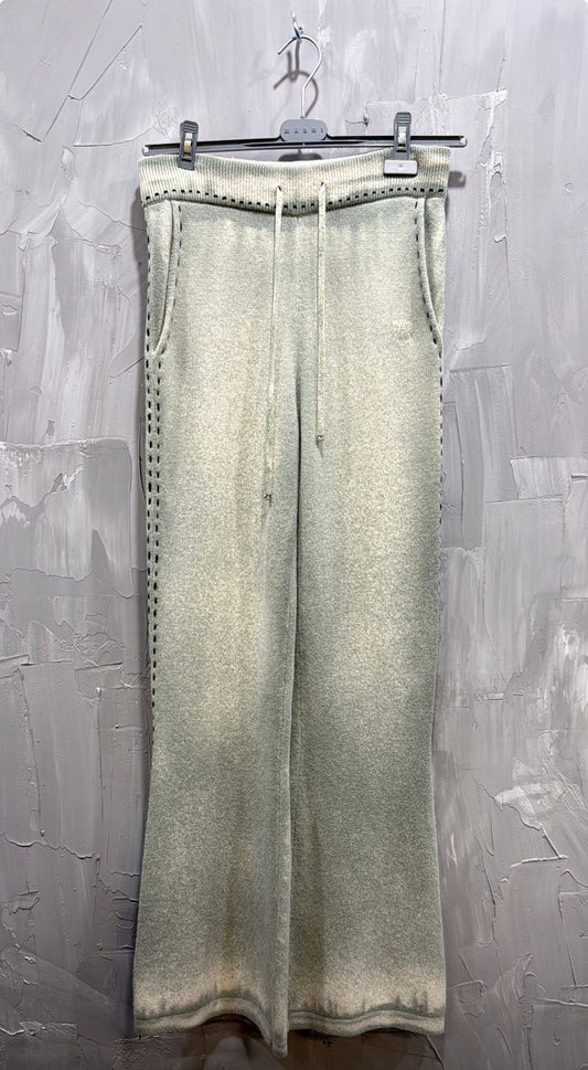 AMIRI KHAKI SPRAY PAINTED LOUNGE PANTS - Like New