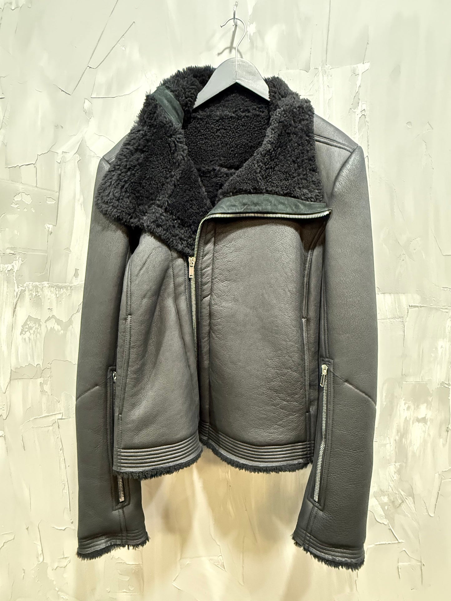 Rick Owens Leather Jacket