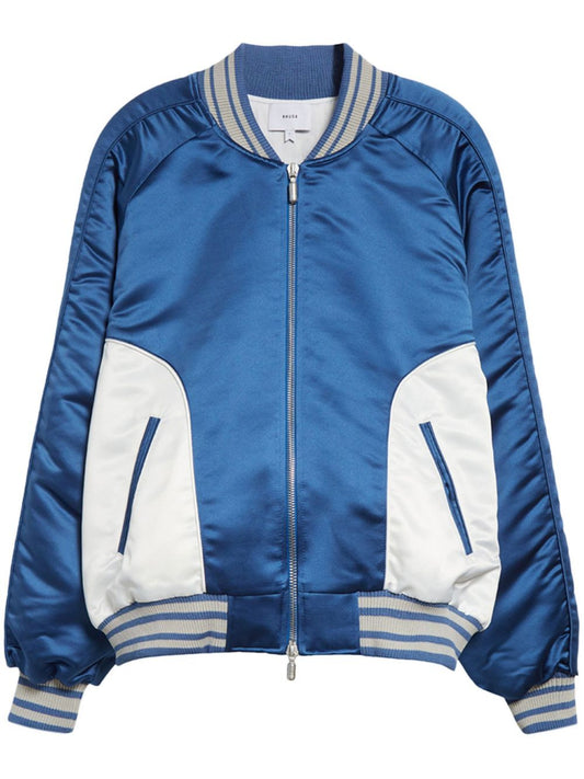 RHUDE CHAMONIX BLUE BOMBER JACKET