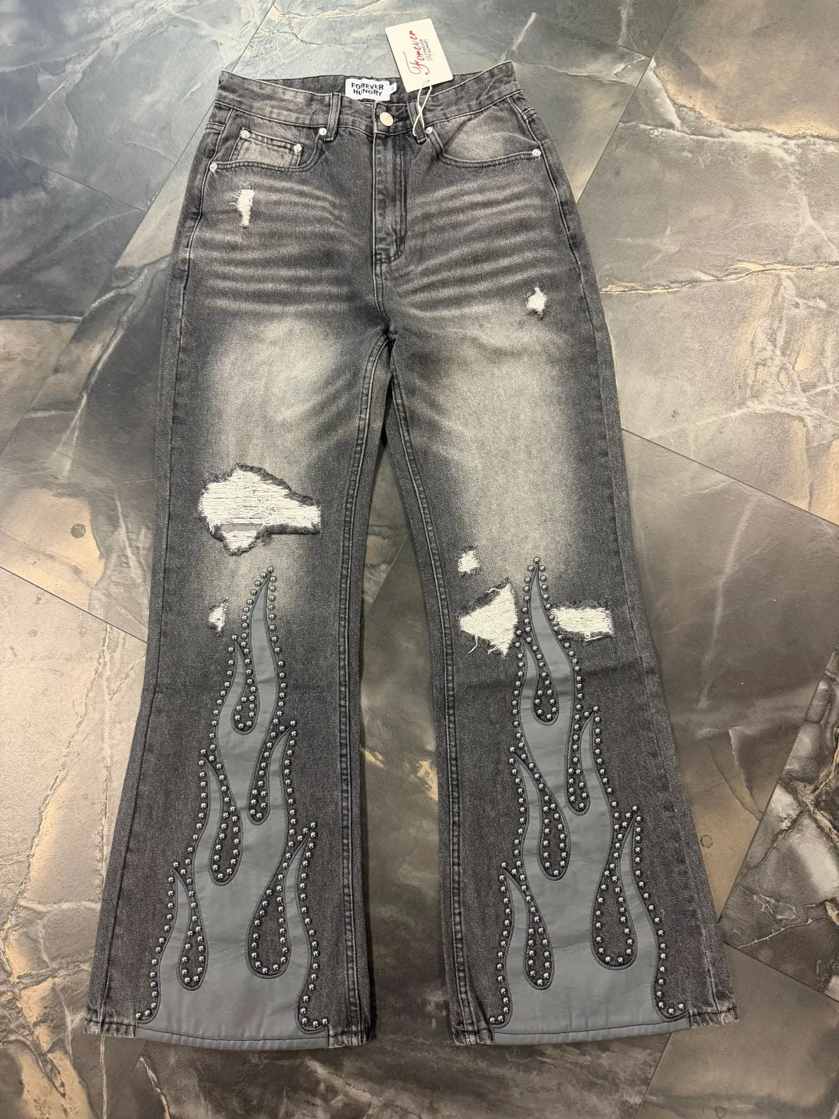 Forever Flared black Jeans