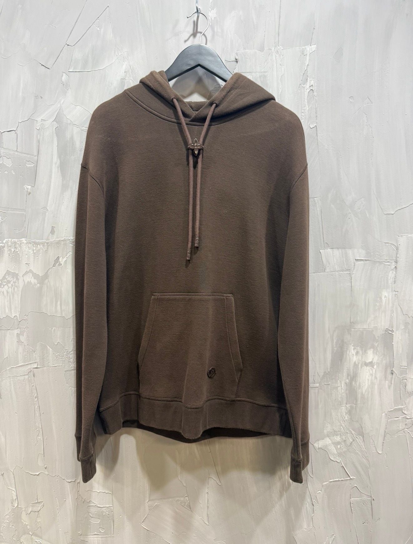 LOUIS VUITTON MONOGRAM STRING HOODIE BROWN - Used/Worn