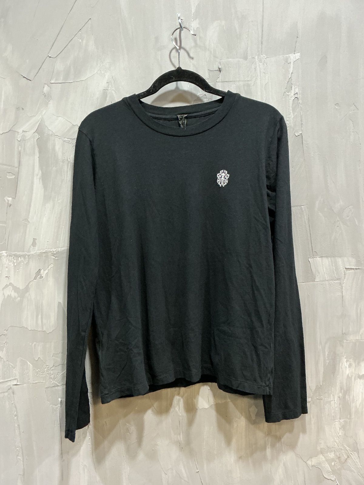CHROME HEARTS EMBROIDERED DAGGER L/S BLACK