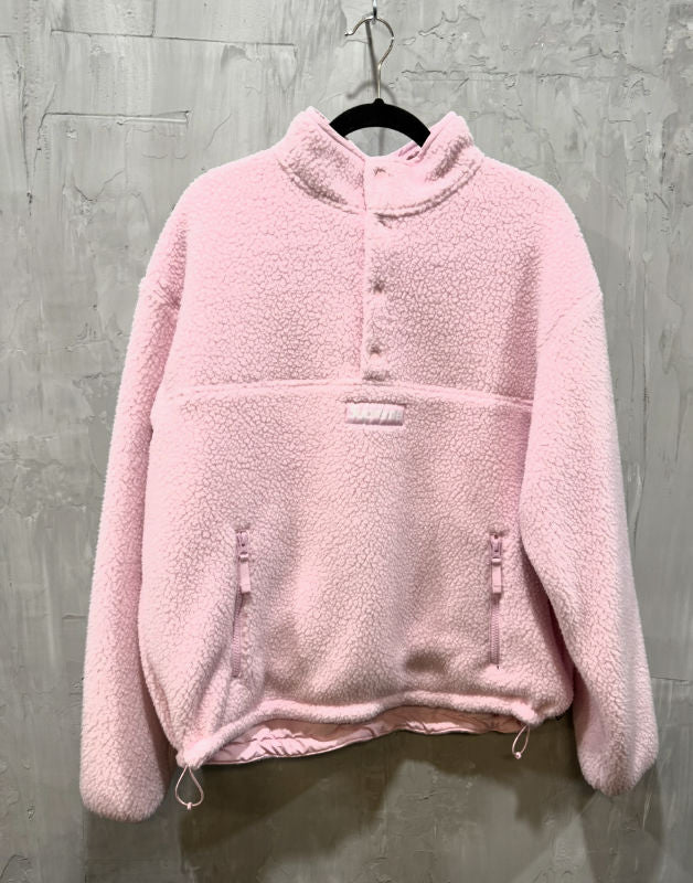 Supreme Polartec Shearling Reversible Pullover Pink