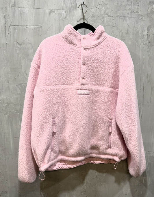 Supreme Polartec Shearling Reversible Pullover Pink