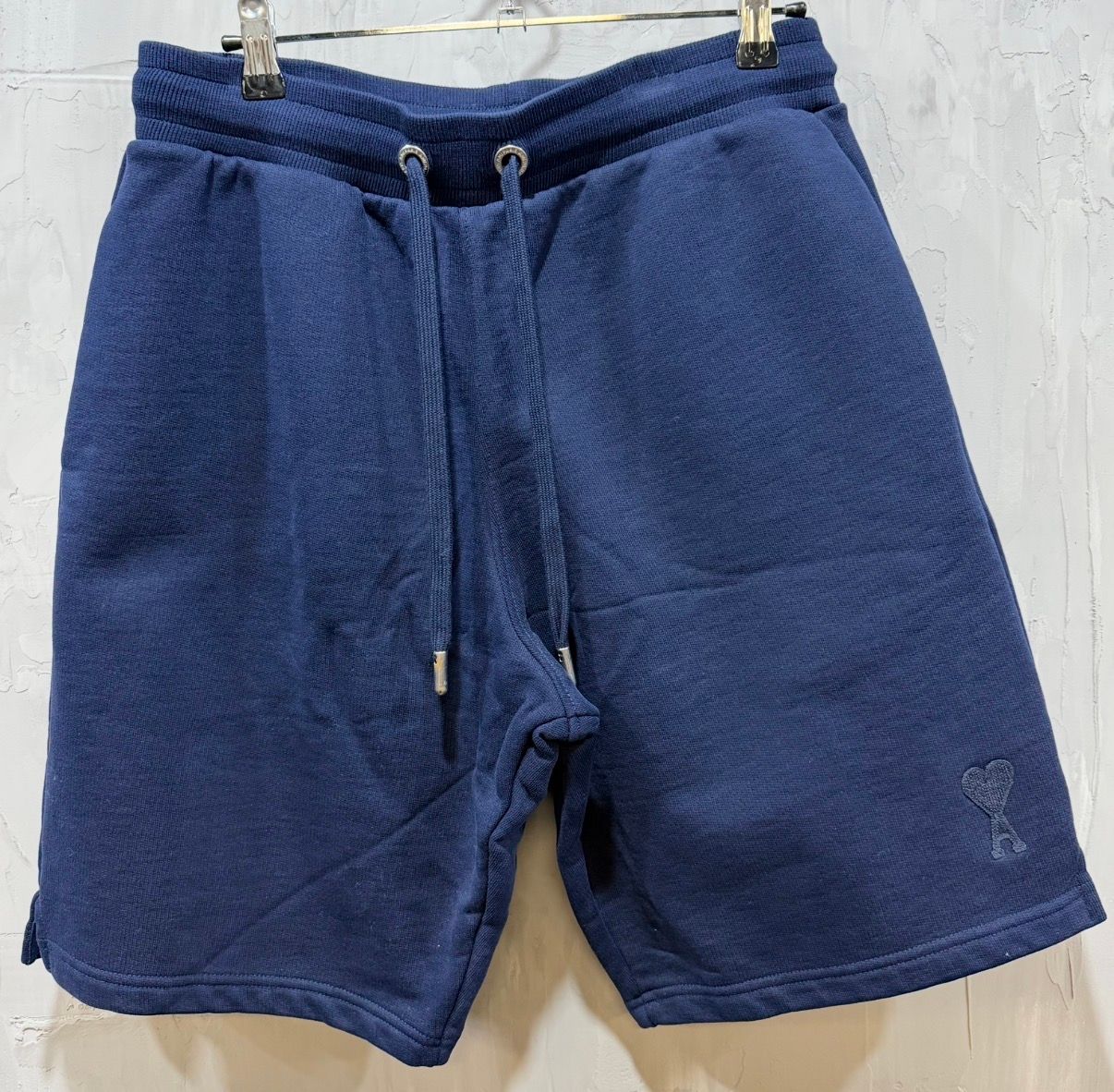 Ami Paris Navy Shorts