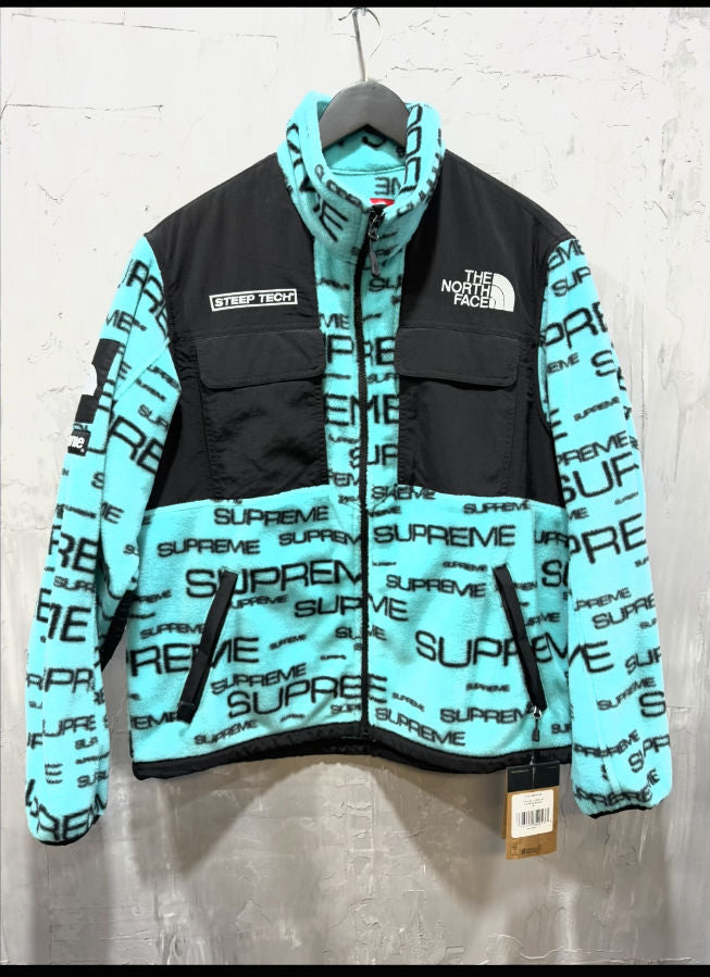 Supreme x The North Face Steep Tech Fleece Jacket Teal